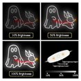 thumbnail image 4 of Letrero De Neón De Perro Fantasma, Luz Nocturna USB Regulable Para Casa, Bar, Casa Embrujada, Fiesta, Decoración De Pared, 41.5cmx30cm, 4 of 7