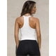 thumbnail image 2 of Womens Tank Tops Summer Racerback Workout Tops Gym Yoga V Neck Ribbed Basic Tops Crop Going Out Top(xL) White, 2 of 5
