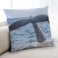 thumbnail image 1 of Ahgly Company Animals Whale Coussin d'Intérieur, 18 Pouces par 18 Pouces, 1 of 1