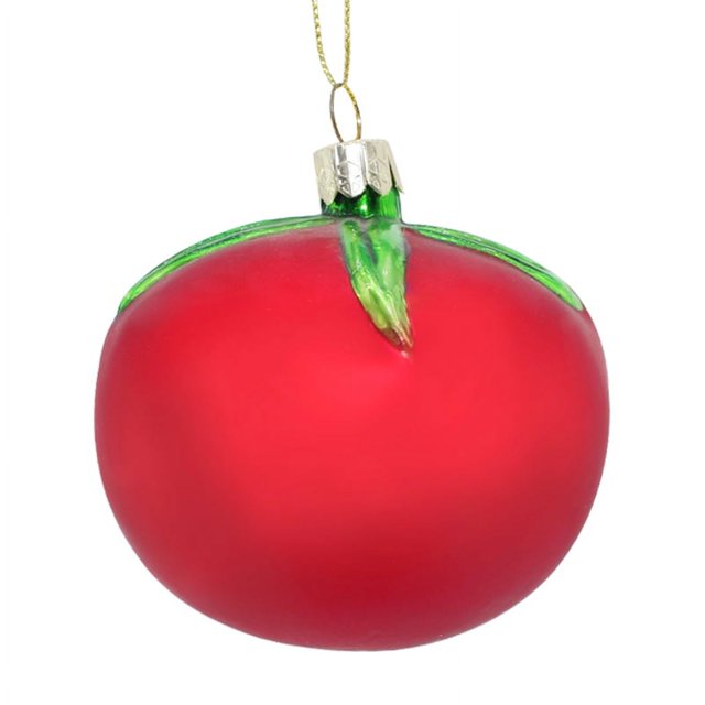 Manualidades personalizables, colgante para árbol de Navidad, muñeco de Navidad personalizado, adornos de pepino de vidrio vegetal, Navidad