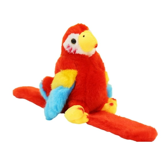 Plush Parrot Slap Bracelet Swan Dolls Tag Patch Toy Accessory Fun Stuffed Animal Plush Toys for Party Decorations