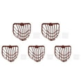 thumbnail image 2 of Wall Mounted Tissue Holder, Adhesive Hanging Tissue Roll Easy Installation  for Kitchen for Bathroom Brown, 2 of 8