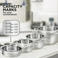 thumbnail image 3 of Nevlers 10-Piece Pots & Pans Set | Premium Grade Stainless Steel Cookware Set + Cooking Utensils | Dishwasher Safe | Induction Compatible, 3 of 8