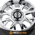 thumbnail image 5 of 20x9 Gear Off Road 742C Kickstand Chrome Wheel 8x180 (18mm), 5 of 5