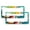 Pattern-351, variant on License Plate Frames Grunge Art Design in Blue And Brown Car Front License Plate Frame 2 Pack Grunge Abstract Art Aluminum License Plate Cover for US Standard Vehicles for Women Men