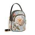 thumbnail image 7 of FORMRS Crossbody Bag for Women Quilted Travel Shoulder Cell Phone Purse with Chain Strap Handbag, Whimsical Rose, 7 of 7