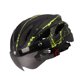 thumbnail image 1 of Eigraketly Casco de bicicleta, casco de Seguridad al aire libre, gorro de cabeza para motocicleta, ciclismo, plástico duro Ciclismo verde negro, 1 of 6