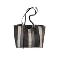 thumbnail image 2 of Bolso de hombro informal para mujer | Bandolera con correa ajustable | Bolso de poliéster para el trabajo, la escuela y viajes | Soporte para teléfono, cartera y gafas de sol | Blanco, negro y marrón, 2 of 6