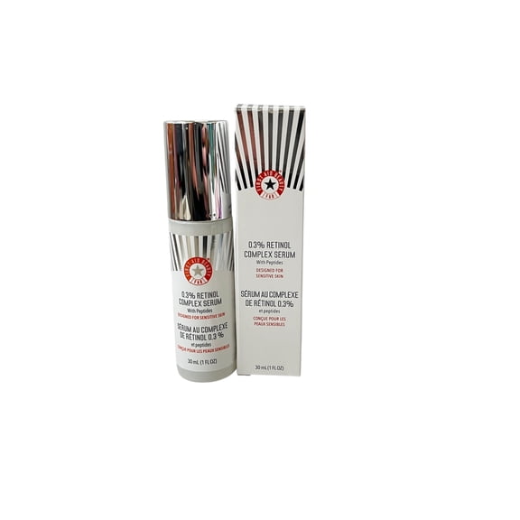First Aid Beauty 0.3% Retinol Complex Serum with Peptides Color: None Size: N/A