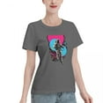 thumbnail image 2 of ALLNOB Women's Standard Short Sleeve T-Shirt 150g Deep Heather, 2 of 8