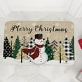 thumbnail image 5 of Cheapark Christmas Tree Printed Entry Door Mat - Absorbent Bathroom Foot Mat, Festive Floor Decor for Entryway Home Holiday Indoor Celebrations, 5 of 6