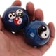 thumbnail image 3 of 2 pelotas chinas para terapia de manos, pelota china Yin Yang, pelota de meditación, balonmano, 3 of 7