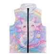thumbnail image 4 of Pzuqiu Axolotl Kids Outerwear Vest Size 3 Practical Soft Winter Lightweight Sleeveless Fleece Jacket with Pocket Breathable Fall Outfits Fashion Clothing for Kids and Toddlers, 4 of 7