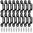 thumbnail image 6 of Masteelf 30 Pcs 2 In 1 Furniture Invisible Connector Slide Buckle Fastener Furniture Connecting Fastener With Screws For Cabinet Wardrobe Combination Accessories, 6 of 8
