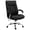Black, variant on Vinsetto Home Office Chair Linen Fabric Computer Chair with Armrests Grey