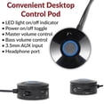 thumbnail image 5 of Cyber Acoustics CA-3908 3 Piece Flat Panel Design Subwoofer and Satellite Speaker System (CA-3908), 5 of 5