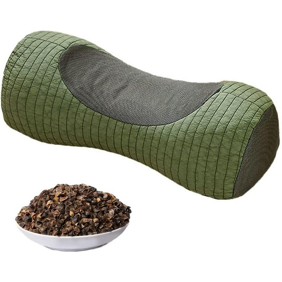 Buckwheat Pillows For Sleeping, Organic Buckwheat Pillow Traditional Buckwheat Standard Size Pillow Organic Cotton With Natural Technology For Cool Sleep Neck Support For Back And Side Sleepers