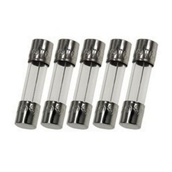 Pack of 5 - 800mA (0.800A) Glass Fuse (GMA), 250v, 5mm x 20mm (3/16" X 3/4") Fast Blow (Fast Acting)