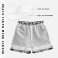 thumbnail image 3 of FORMRS Boys Swim Trunks Quick Dry Mesh Liner Boardshorts Sizes XS-XL, Blue Blossom, 3 of 7