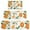 Orange Fruits Flowers, variant on Yellow Lemon Fruit Slices Pink Pattern Kitchen Rugs Sets Of 3,Kitchen Runner Rugs Non Skid Washable,Decorative Kitchen Floor Mats for Kitchen,Sink,Laundry,17"x30" 17"x47" 17"x59"