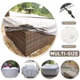 thumbnail image 4 of Waterproof Garden Patio Furniture Cover Oxford Cloth Dustproof Table Cover 213*132*74cm, 4 of 5