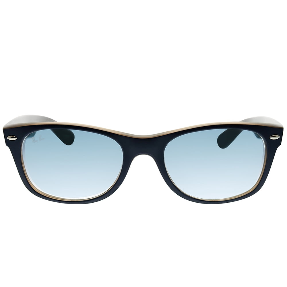 Sunglasses Ray-Ban RB 2132 63083F MATTE BLUE ON OPAL BROWN - Walmart.com