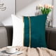thumbnail image 1 of Funda de almohada de terciopelo con diseño de patchwork para mesita de noche, sofá y cojín lumbar – Funda decorativa con cremallera oculta, costuras reforzadas y tejido de fácil cuidado., 1 of 6