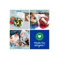 thumbnail image 5 of EasyLunchboxes - Original Stackable Lunch Boxes - Reusable 3-Compartment Food Containers for Kids and Adults - Bento Lunch Box for Meal Prep, School, & Work - BPA Free, Set of 10 (Jewel Brights), 5 of 8