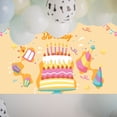thumbnail image 4 of Birthday Holiday Background Cloth Hanging Flag Holiday Party Decoration Banner, 4 of 5