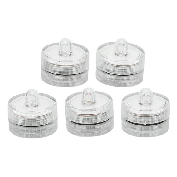<p>Underwater Tea Lights, Waterproof Underwater Tea Lights 5 Colors For Fish Lover For Vase Base Wedding Pond, Aquarium, Fish , Swimming Pool</p>
