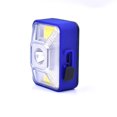 thumbnail image 4 of keepw Phare DEL 2 en 1 Feu Arrière 3 Modes Lampe Frontale Réglable Lampe Torche de Camping Lampe Lumière Randonnée Nuit Pêche Flash Bandeau Torche Bleu, 4 of 8