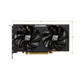 thumbnail image 3 of PowerColor Fighter Radeon RX 6600 8GB GDDR6 PCI Express 4.0 ATX Video Card AXRX 6600 8GBD6-3DH, 3 of 8