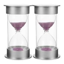HAKIDZEL Sand Clocks Hourglass Timer Multi 2Pcs For Children