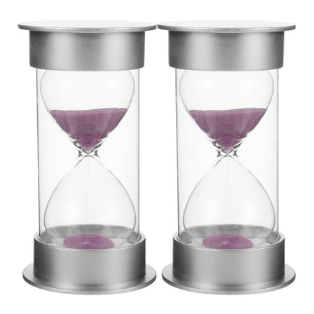 HAKIDZEL Sand Clocks Hourglass Timer Multi 2Pcs For Children