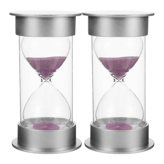 HAKIDZEL Sand Clocks Hourglass Timer Multi 2Pcs For Children