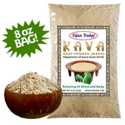 100% Noble Kava Kava Root Powder Waka (8 Oz Bag) Relaxing Mind and Body | From FIJI Islands | FijisKava.com