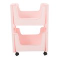 thumbnail image 1 of Étagère de Rangement Mobile, Chariot de Rangement en Plastique Grande Capacité avec Roulettes Verrouillables Multifonctionnel pour Jouets, 1 of 7