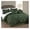 Forest Green, variant on Sydney 7-Piece Pinch Pleat Pintuck Bedding Comforter Set (Queen, Spa Blue)