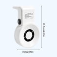 thumbnail image 2 of Aquarium Cooling Fan, Fish Tank Chiller, Quiet USB Clip-On Fan, Adjustable 2-Speed Water Cooler, Aquarium Equipment(White), 2 of 7