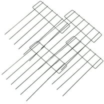 IDEANATEGRATE 5Pcs Animal Barrier Fence in for Garden Borders 16.5X12.9X0.1in