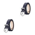thumbnail image 1 of Sonducket VersatilidadCinturón para mujer: cinturón de vestir moderno y cómodo para cualquier ocasión Cinturón para mujer azul oscuro 110 cm azul oscuro 110cm 2piezas, 1 of 6