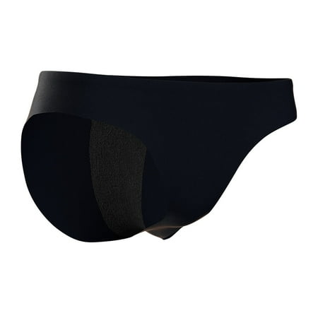 Bigersell Panties for Women Plus Size Clearance Seamless Underwear Women Briefs Panty Style P-1914 Polyester Bikini Panties High Waisted Thong Underwear Briefs High Waist Women s Panties Black XL