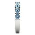 thumbnail image 4 of 1.53 ctw Wedding Band for Women - 14K White Gold Natural Swiss Blue Topaz Stackable Eternity Ring, 4 of 6
