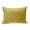 Yellow, variant on Gray Quilted Velvet Zig Zag Decorative Lumbar Pillow