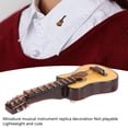 thumbnail image 4 of Musical Lapel Pin, Miniature Guitar Brooch Pin Lifelike Lightweight  for Party for Music Graduates, 4 of 7