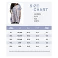 thumbnail image 3 of TIYOMI Plus Size Women's 2X tops Crewneck Summer Light Blue Tie Dye Shirts Short Sleeve Tunic Tops for Women Sweatshirts Tee Basic Pocket Workout Tunic Loose Fit Pullover 2XL 18W 20W, 3 of 3