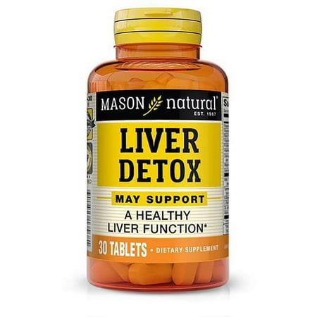 Mason Natural Liver Detox 30 Tabs