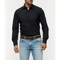 thumbnail image 4 of Men's Dress Shirts Solid Long Sleeve Wrinkle-Free Formal Shirt Business Casual Button Down Shirts, 4 of 5