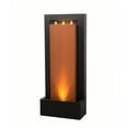 thumbnail image 2 of Zinc Metal Fountain with LED Lights - Rustic Elegance, 2 of 5