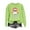 A02_Green, variant on Ghost Print Cosplay Sweatshirt for Womens Fleece Thermal Pullover Sweater Blouses Loose Fit Sweater Blouses Comfort Casual Sweater Top